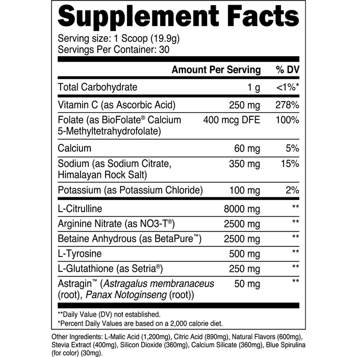 Transparent Labs Pump