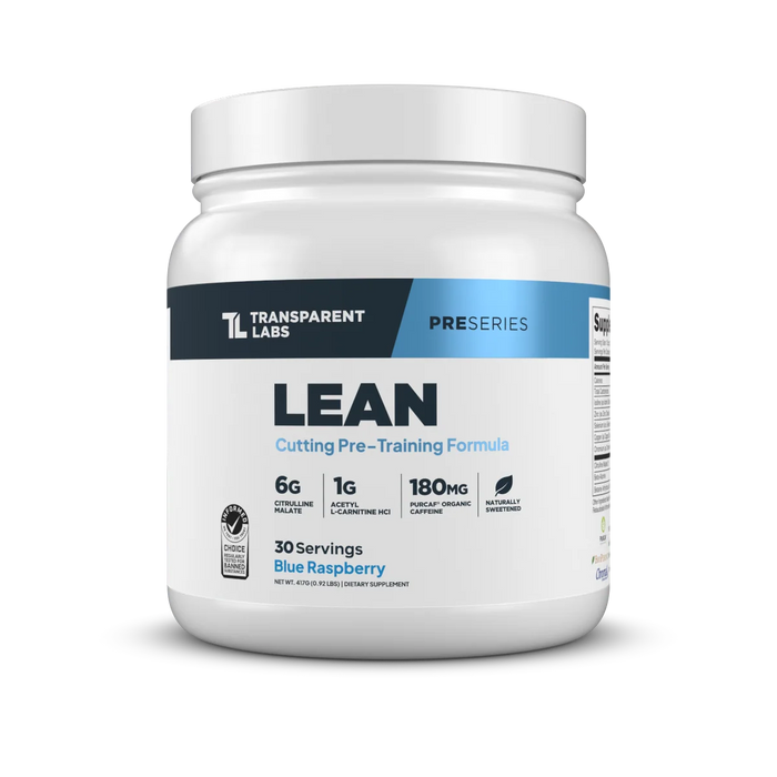 Transparent Labs Lean Pre