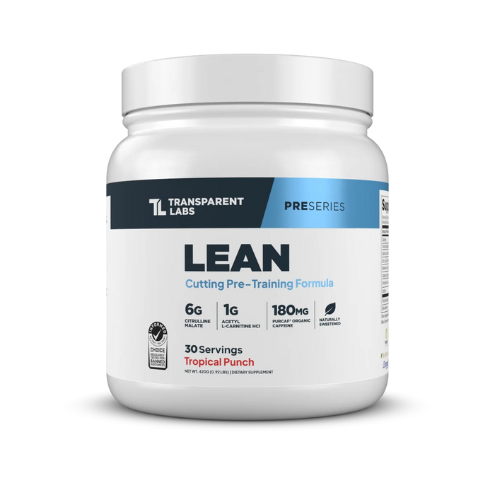 Transparent Labs Lean Pre