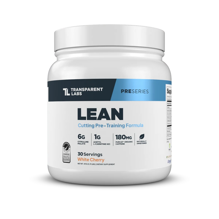 Transparent Labs Lean Pre
